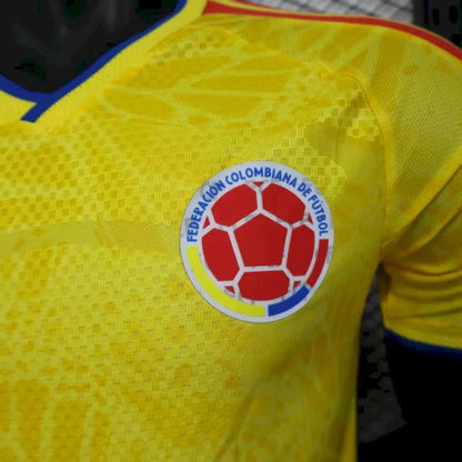 Camisa Colômbia Home 26/27 - Adidas Jogador Masculina