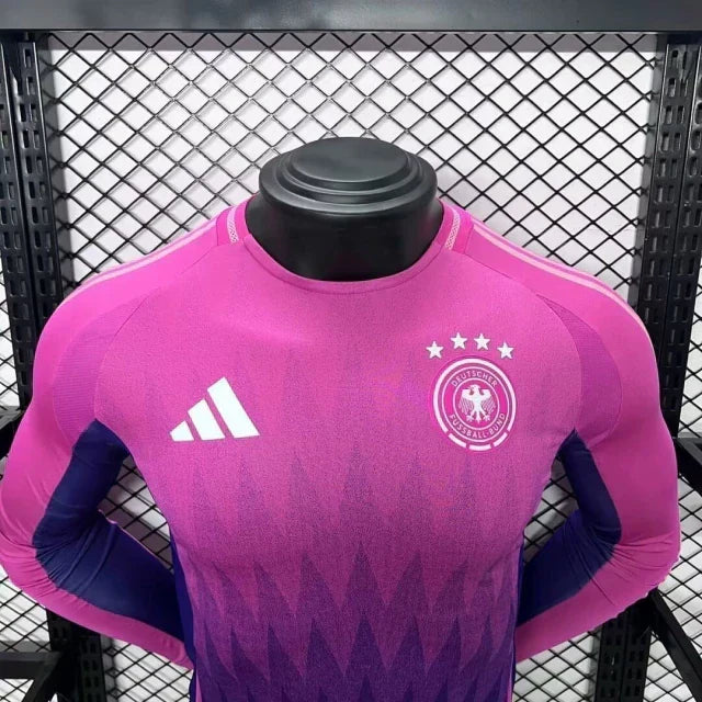 Camisa Alemanha Away Manga Comprida 24/25 - Adidas Versão Jogador