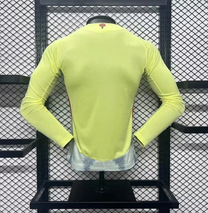 Camisa Espanha Away Manga Comprida 24/25 - Adidas Versão Jogador