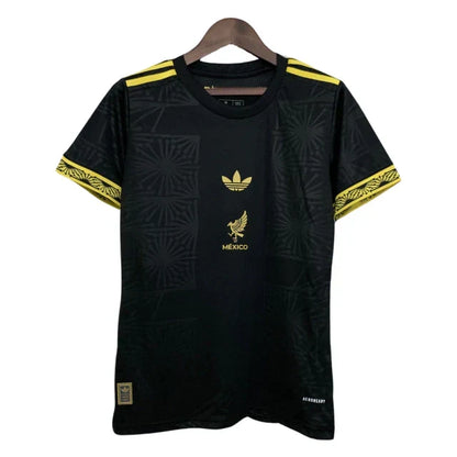 Camisa México Ouro (Gold) 25/26 - Adidas Feminina