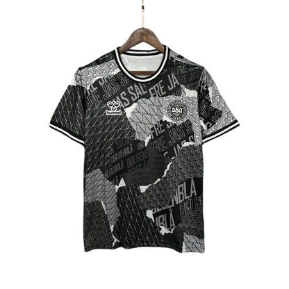 Camisa Dinamarca Pré-Jogo 24/25 - Torcedor Masculina Lançamento