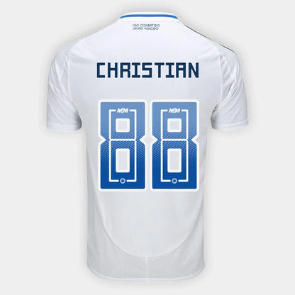 Camisa Cruzeiro Away 25/26 Christian N° 88