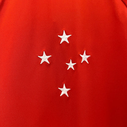 Camisa Cruzeiro Treino Vermelho 24/25 - Adidas Torcedor Masculina