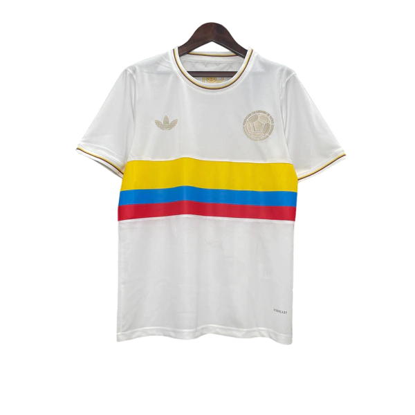 Camisa Colômbia Edição Comemorativa 100 anos - Adidas Torcedor Masculina Lançamento