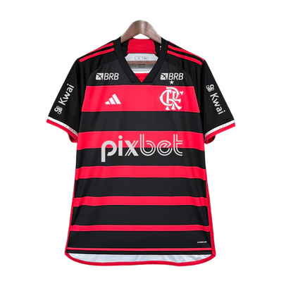 Camisa Flamengo Titular Todos Patrocínios 24/25 - Versão Torcedor