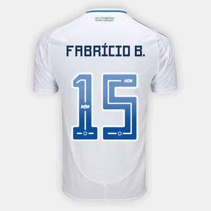 Camisa Cruzeiro Away 25/26 Fabrício B. N° 15
