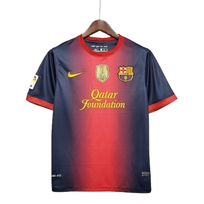 Camisa Barcelona 12/13 Home - Retrô Masculina