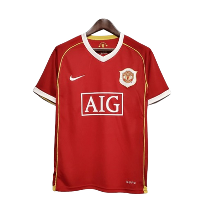 Camisa Retrô Manchester United Nike 2006/07 Masculino Vermelho