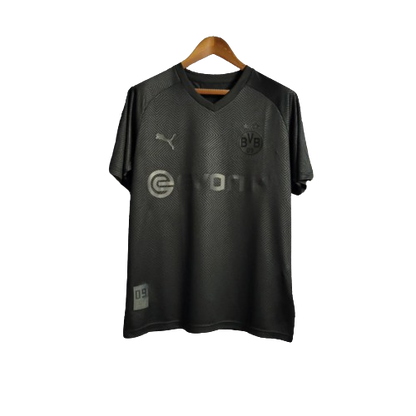 Camisa Retrô Borussia Dortmund 2019/20 Edição Especial 110 Anos Puma Masculina Preta