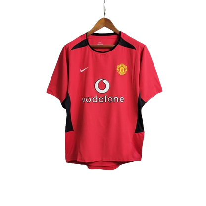 Camisa Retrô Manchester United Nike 2002/04 Vermelho