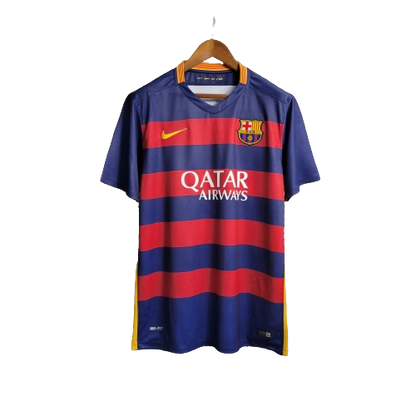 Camisa Barcelona 15/16 Home - Retrô Masculina