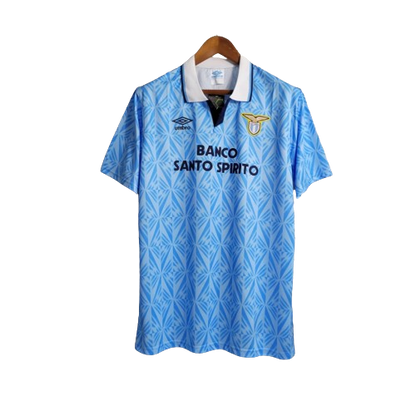 Camisa Lazio 91/92 Home - Retrô Masculina