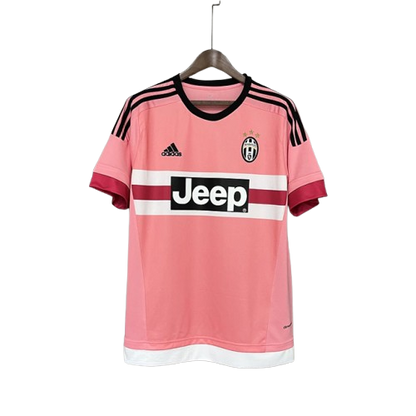 Camisa Retrô Juventus II Away 2015/16 Adidas Masculino Rosa