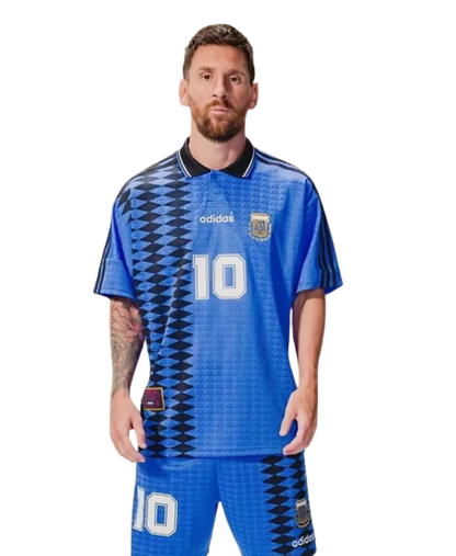 Camisa Retrô Argentina Especial Adidas 1994/95 Masculina Azul Marinho