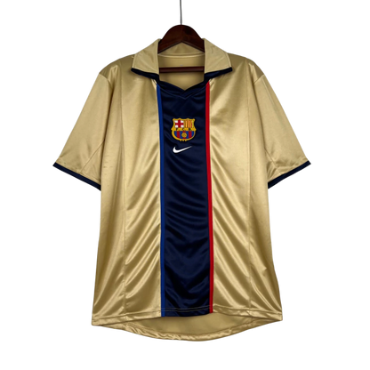 Camisa Barcelona 02/03 Away - Retrô Masculina