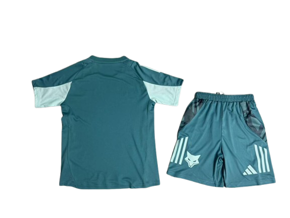 Kit Infantil Cruzeiro Treino Escuro 25/26