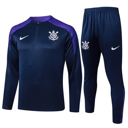 Conjunto de Treino Corinthians 25/26 - Roxo Escuro