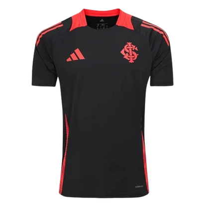 Camisa Internacional Treino Preta 25/26 - Adidas Torcedor Masculina