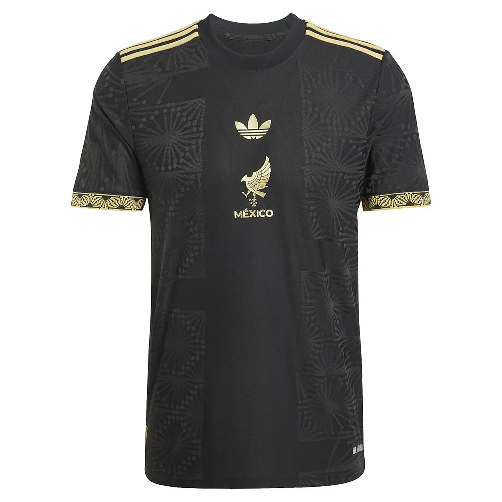 Camisa México 25/26 Edição Especial "Gold" - Jogador Masculina