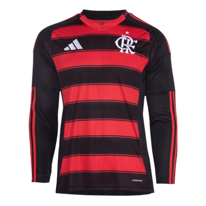 Camisa Flamengo Home 25/26 Manga Longa - Versão Torcedor
