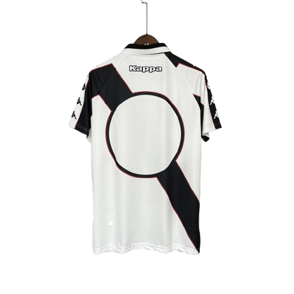 Camisa Vasco Away Retro 1997 - Kappa  Branco