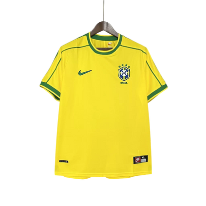Camisa Brasil 1998 Home - Retrô Masculina
