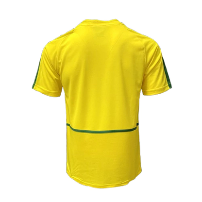 Camisa Retrô Seleção Brasileira I Home Nike 2002/03 Masculino Amarelo