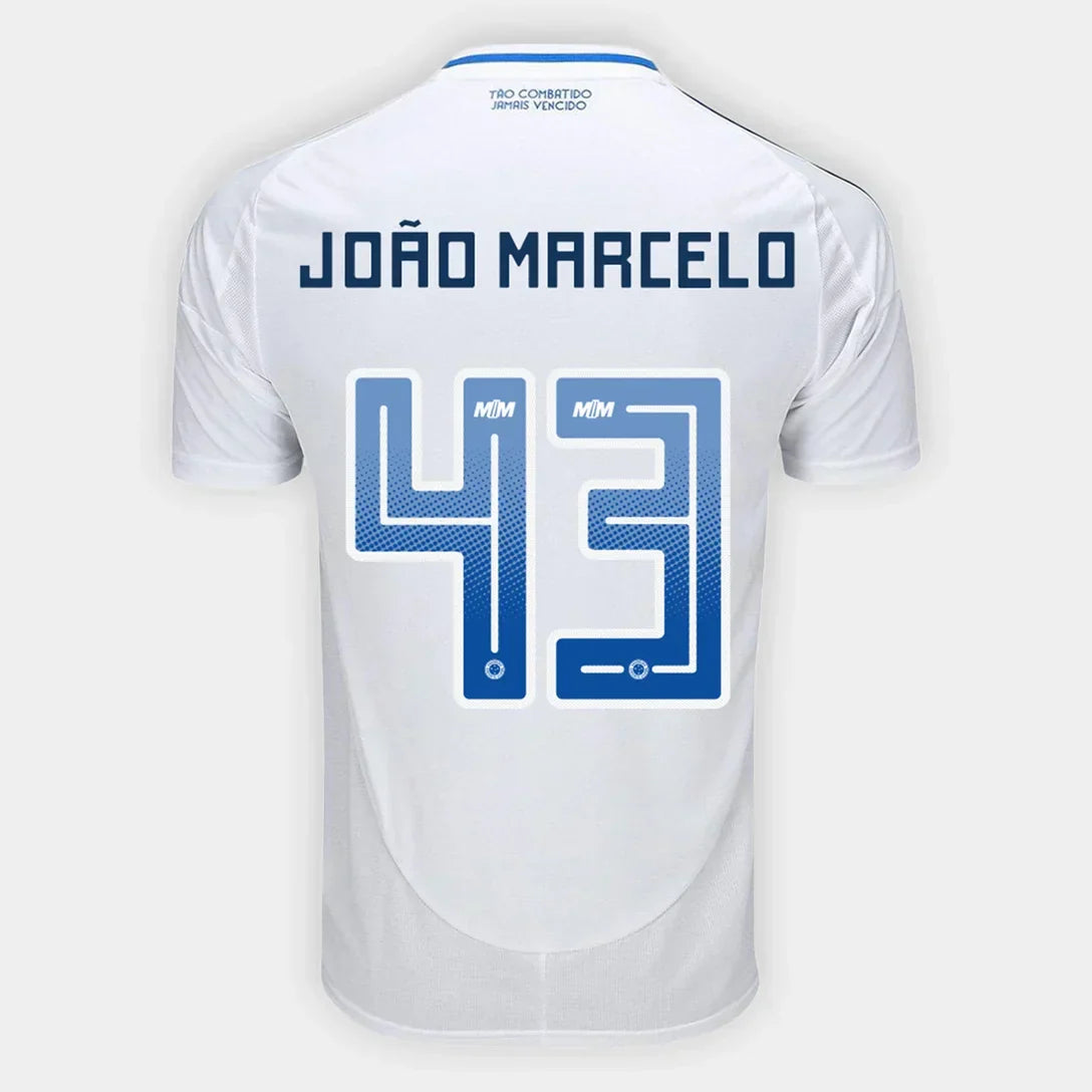 Camisa Cruzeiro Away 25/26 João Marcelo N° 43