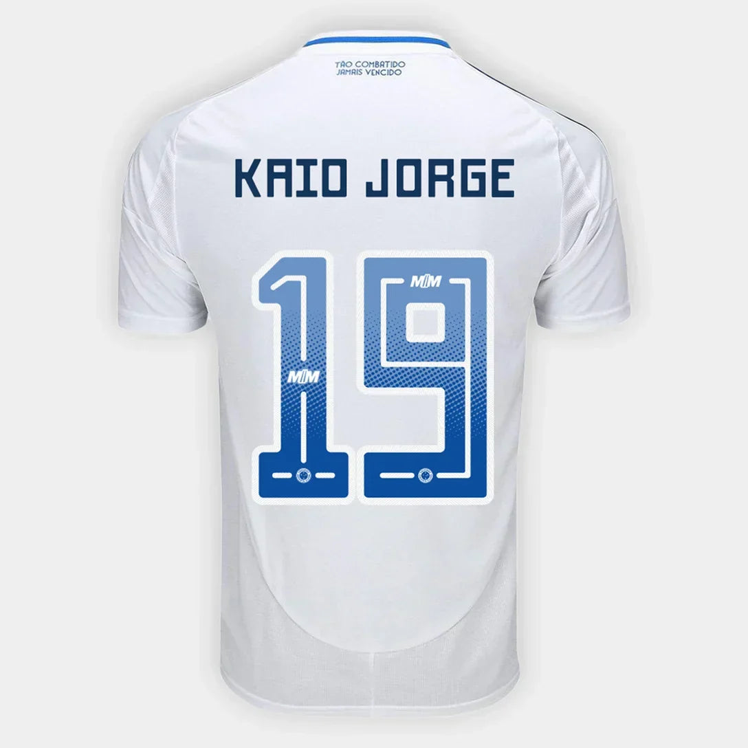 Camisa Cruzeiro Away 25/26 Kaio Jorge N° 19