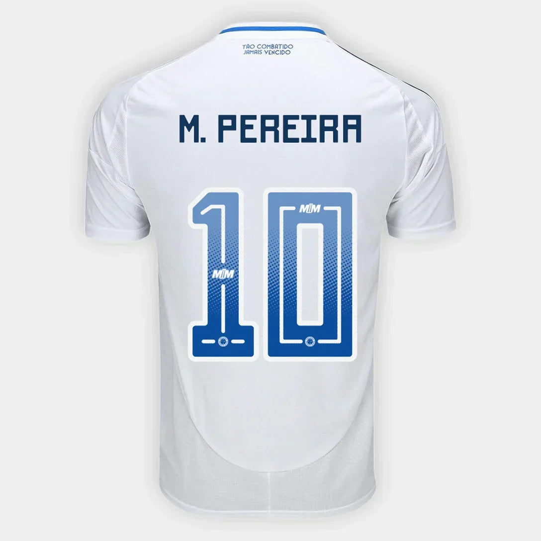 Camisa Cruzeiro Away 25/26 M.Pereira N° 10