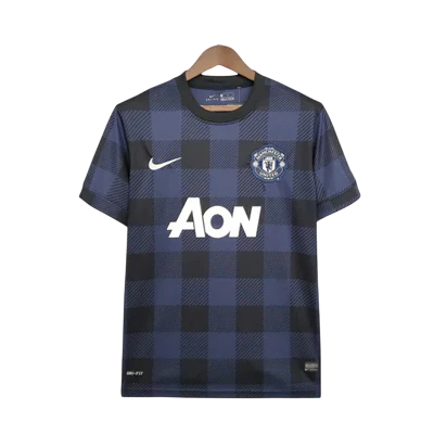 Camisa Manchester United Retrô 2013/2014 Azul Marinho - Nike