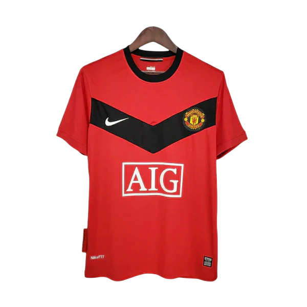 Camisa Manchester United Retrô 2009/2010 Vermelha - Nike