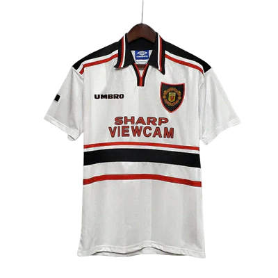 Camisa Manchester United Retrô 1997/1998 Branca - Umbro