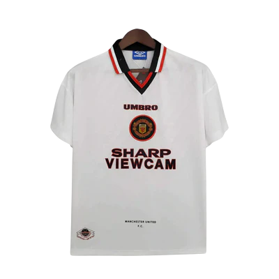 Camisa Manchester United Retrô 1996/1997 Branca - Umbro