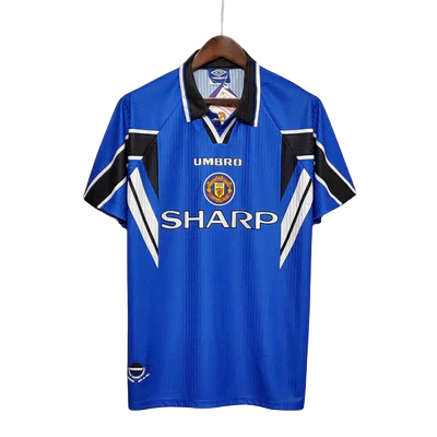 Camisa Manchester United Retrô 1996/1997 Azul - Umbro