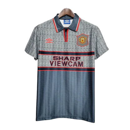 Camisa Manchester United Retrô 1995/1996 Cinza - Umbro