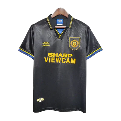 Camisa Manchester United Retrô 1993/1995 Preta - Umbro
