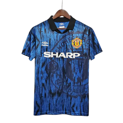 Camisa Manchester United Retrô 1992/1993 Azul - Umbro