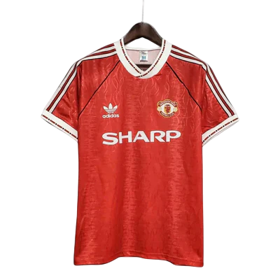 Camisa Manchester United Retrô 1990/1992 Vermelha - Adidas