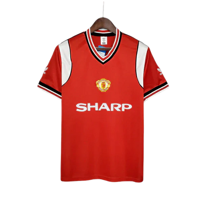 Camisa Manchester United Retrô 1985/1986 Vermelha - Adidas