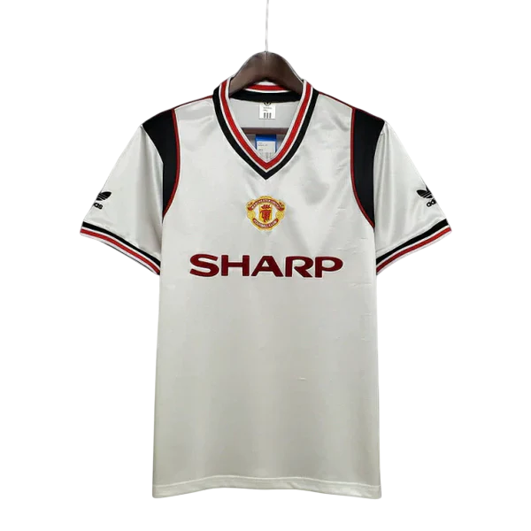 Camisa Manchester United Retrô 1985 Branca - Adidas