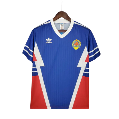 Camisa Iugoslávia Retrô 1990 Azul - Adidas