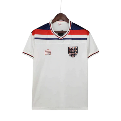 Camisa Inglaterra Retrô 1982 Branca