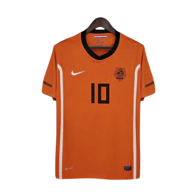 Camisa Holanda Retrô 2010 Laranja - Nike