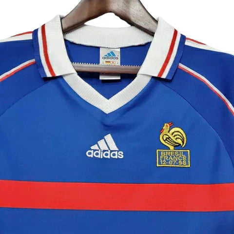 Camisa França 98/99 Home - Retrô Masculina