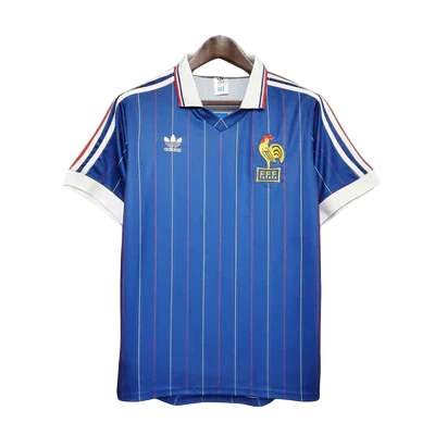 Camisa França Retrô 1982 Azul - Adidas