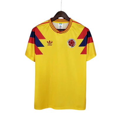 Camisa Colômbia Retrô 1990 Amarela - Adidas