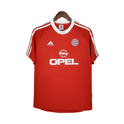 Camisa Bayern de Munique Retrô 2000/2001 Vermelha - Adidas