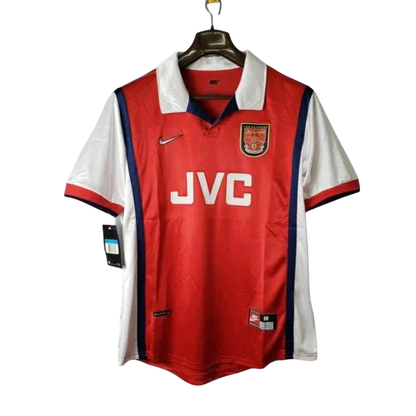 Camisa Arsenal Retrô 1998 Vermelha e Branca - Nike