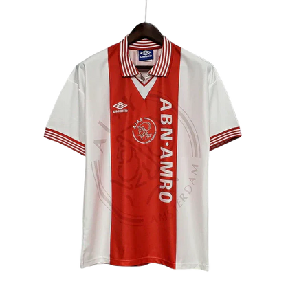 Camisa Ajax Retrô 1995/1996 Vermelha e Branca - Umbro